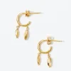 Suleyma Hoop Earrings ~ Yellow Gold