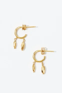 Suleyma Hoop Earrings ~ Yellow Gold