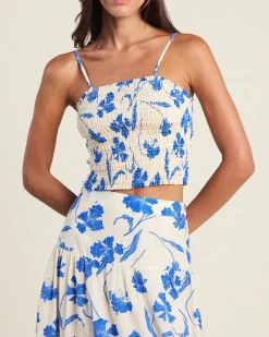 Summer Top ~ Blue Iris