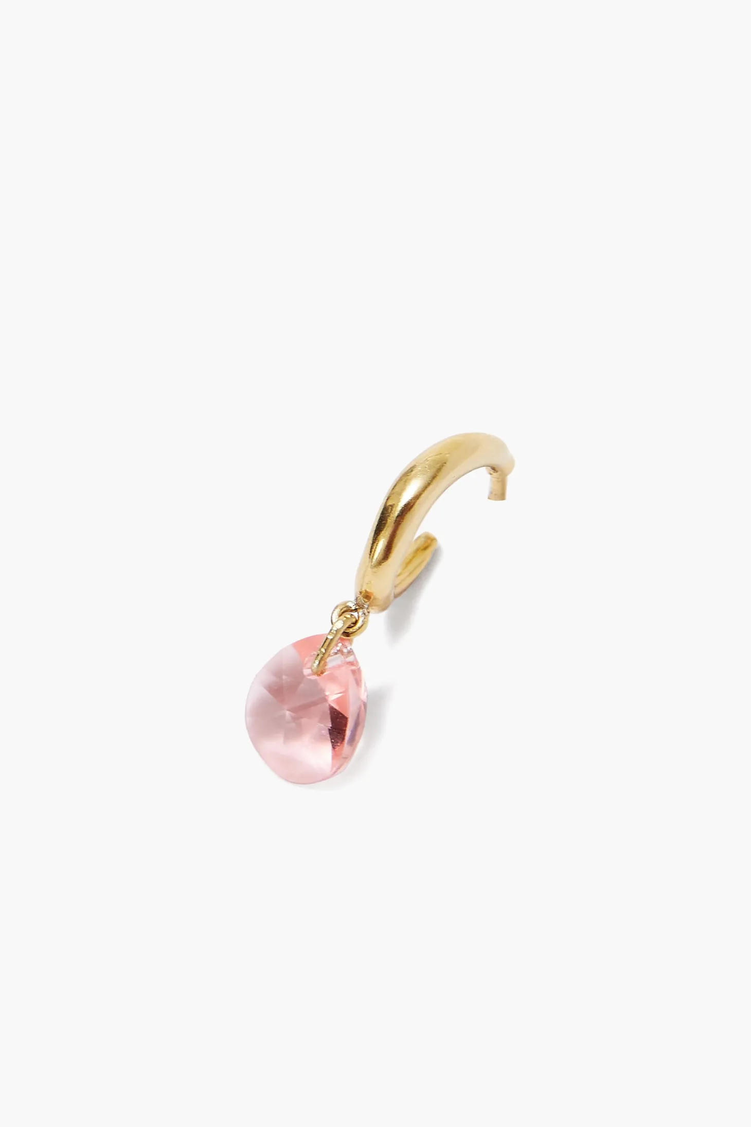 Tear Drop Huggie Hoops