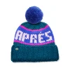 The Apres Beanie ~ Navy Forest Multi