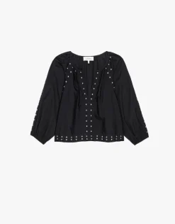 The Bodega Top w/ Studs ~ Black