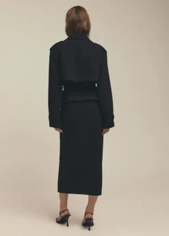 The Cropped Charles Trench ~ Black