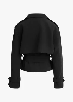 The Cropped Charles Trench ~ Black