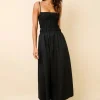 The Delta Midi Dress ~ Noir