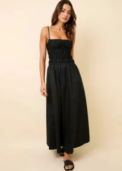 The Delta Midi Dress ~ Noir