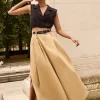 The Gabby Skirt ~ Sand