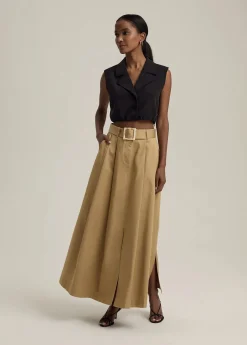 The Gabby Skirt ~ Sand
