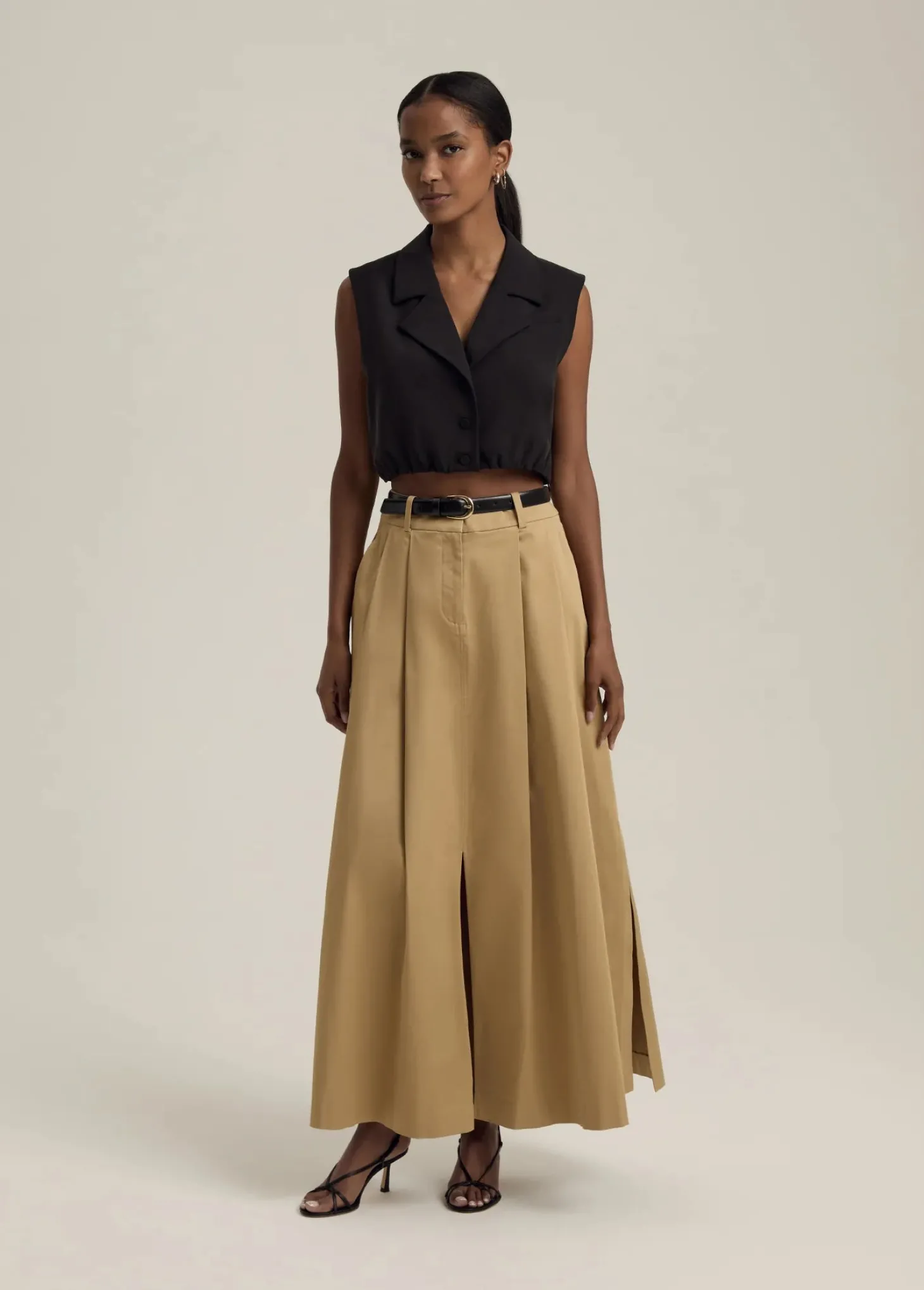 The Gabby Skirt ~ Sand