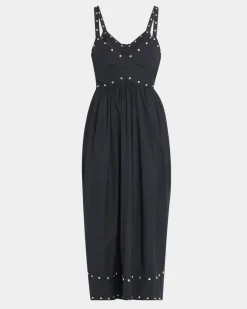 The Reyes Studded Dress ~ Black