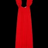 The Ruffle Cover Up ~ Hot Red
