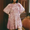 Thea Mini Dress ~ Lilac