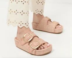 Theo Blush Two-Band Sandal