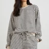 Theron Sweatshirt ~ Sailor Stripe Terry Towel