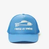 Trucker Hat ~ Sky Blue w/ Cream Liberez Les Sardines