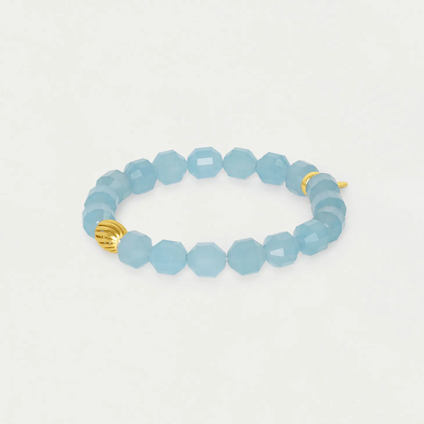 Valenca Beaded Bracelet ~ Aqua