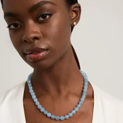 Valenca Necklace ~ Blue Quartz