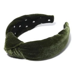 Velvet Knotted Headband ~ Alpine