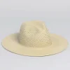 Vented Luxe Packable Hat ~ Natural
