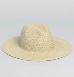 Vented Luxe Packable Hat ~ Natural