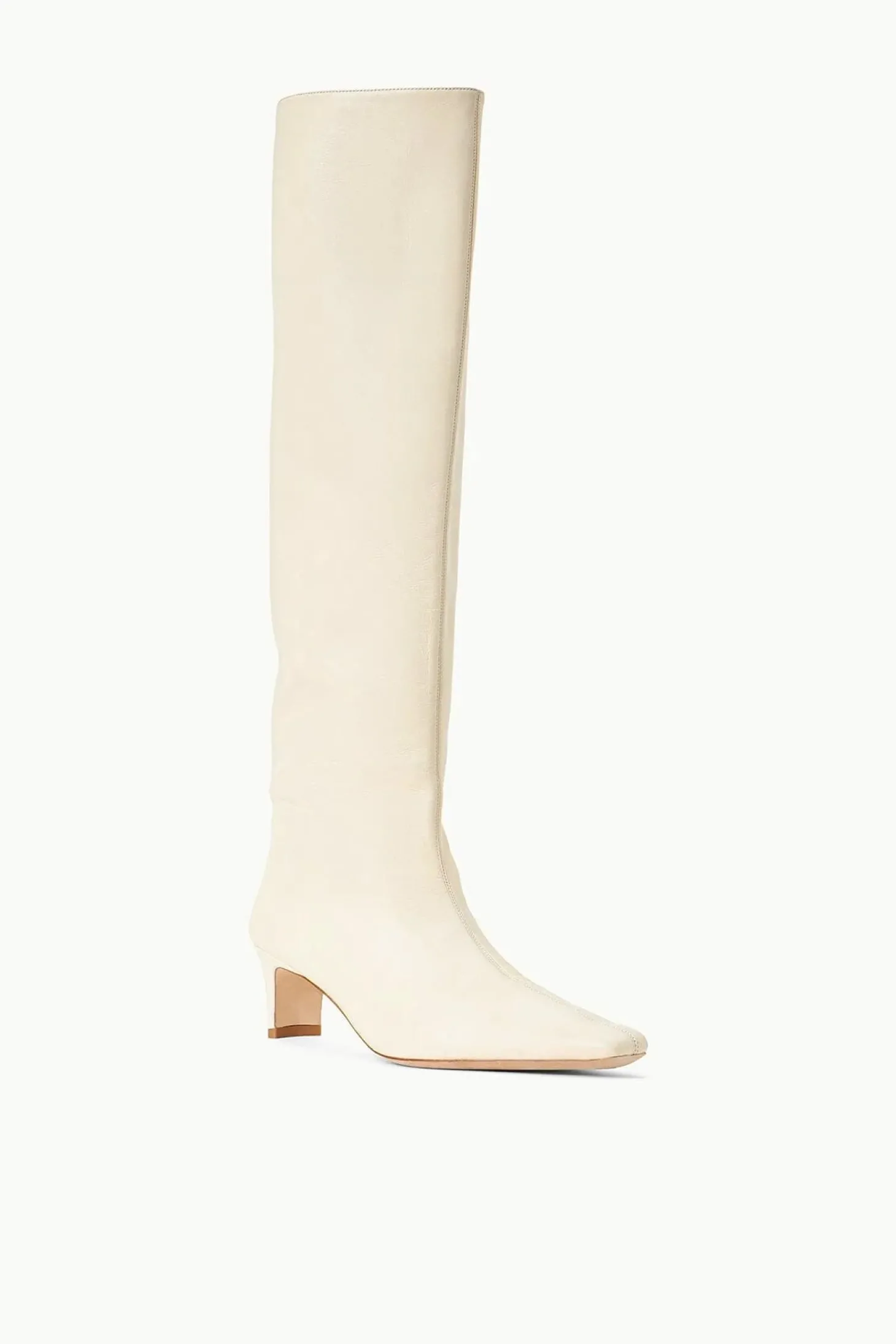 Wally High Heel Boot ~ Cream