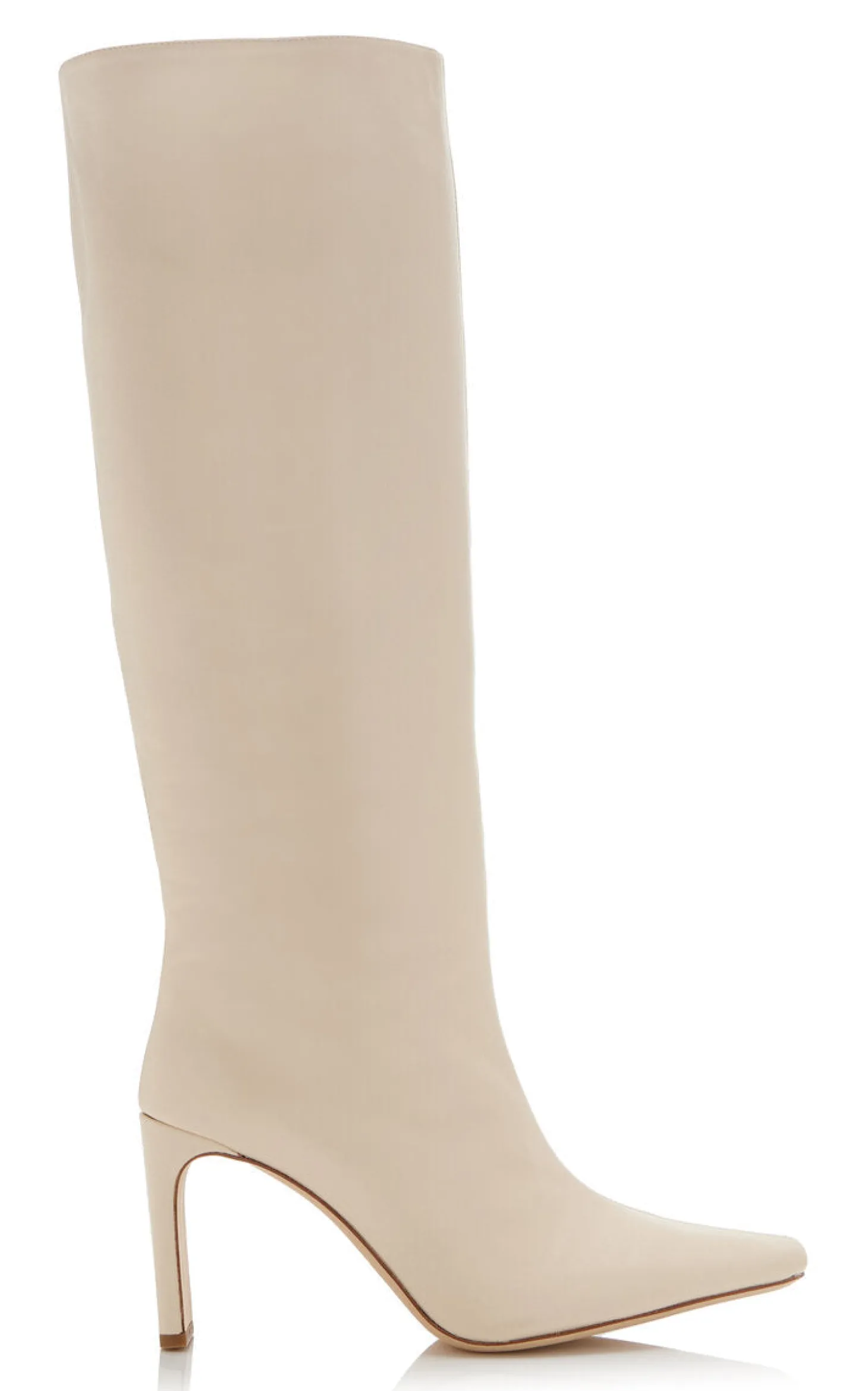 Wally High Heel Boot ~ Cream