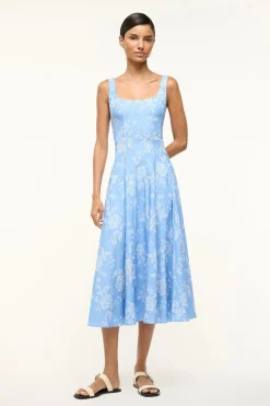 Wells Dress~ Blue Rose