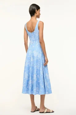 Wells Dress~ Blue Rose