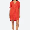 Zora Tunic ~ Chili
