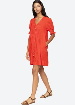 Zora Tunic ~ Chili