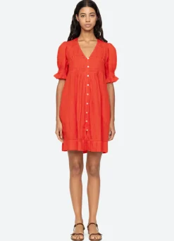 Zora Tunic ~ Chili
